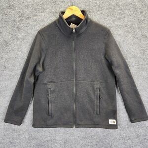 The North Face Jacket Women's XL Gray Full Zip Coat Cold Weather